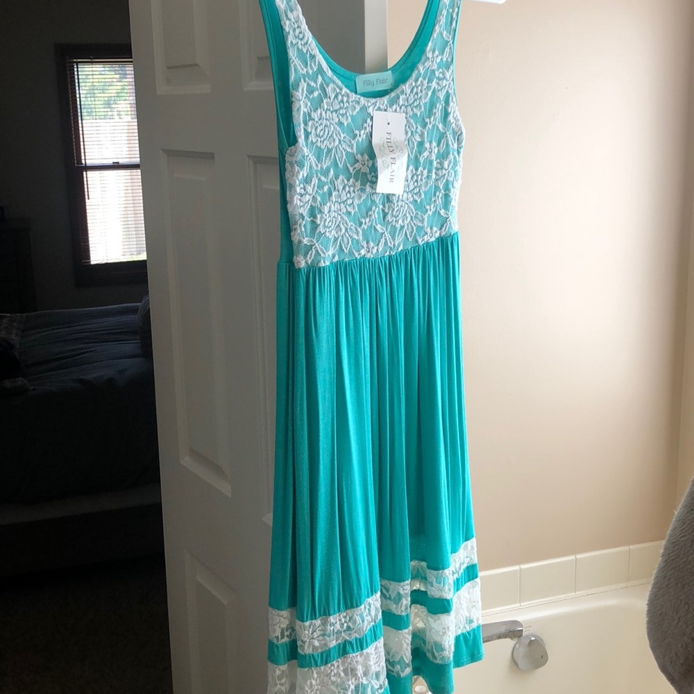 Easter Dress Mint Green Size Small